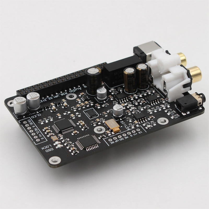 HTPC-OBD EP.10-3 เทสเสียง Ustars Rapsberry Pi DAC ES9038Q2M 768kHz/32-bit DSD64/128/256/512 (Hi-End Audio)