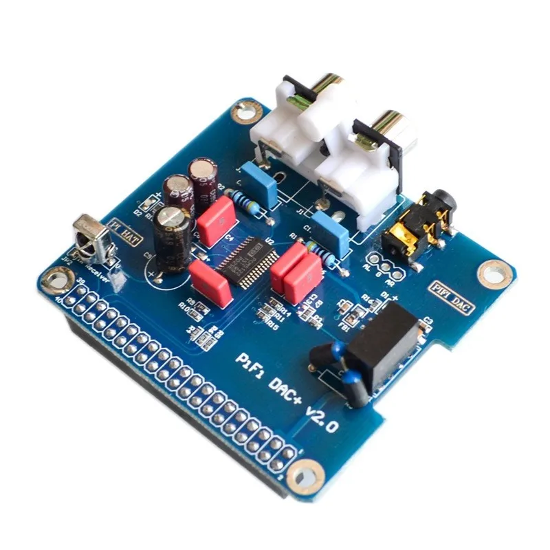 HTPC-OBD EP.10-1 เทสเสียง PiFi DAC+ v2.0 PCM5122 192kHz/24-bit (Full HD Audio)